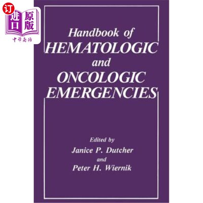 海外直订医药图书Handbook of Hematologic and Oncologic Emergencies 血液和肿瘤急诊手册