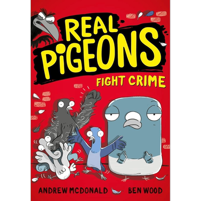 鸽子大侦探 打击罪恶 Real Pigeons Fight Crime 英文原版 图像小说图画章节书 动物漫画故事 搞笑幽默 进口读物【中商原版】
