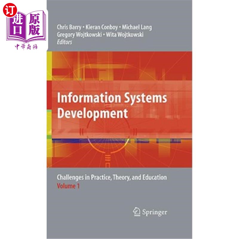 海外直订Information Systems Development: Challenges in Practice, Theory, and Education V 信息系统开发:实践、理论和