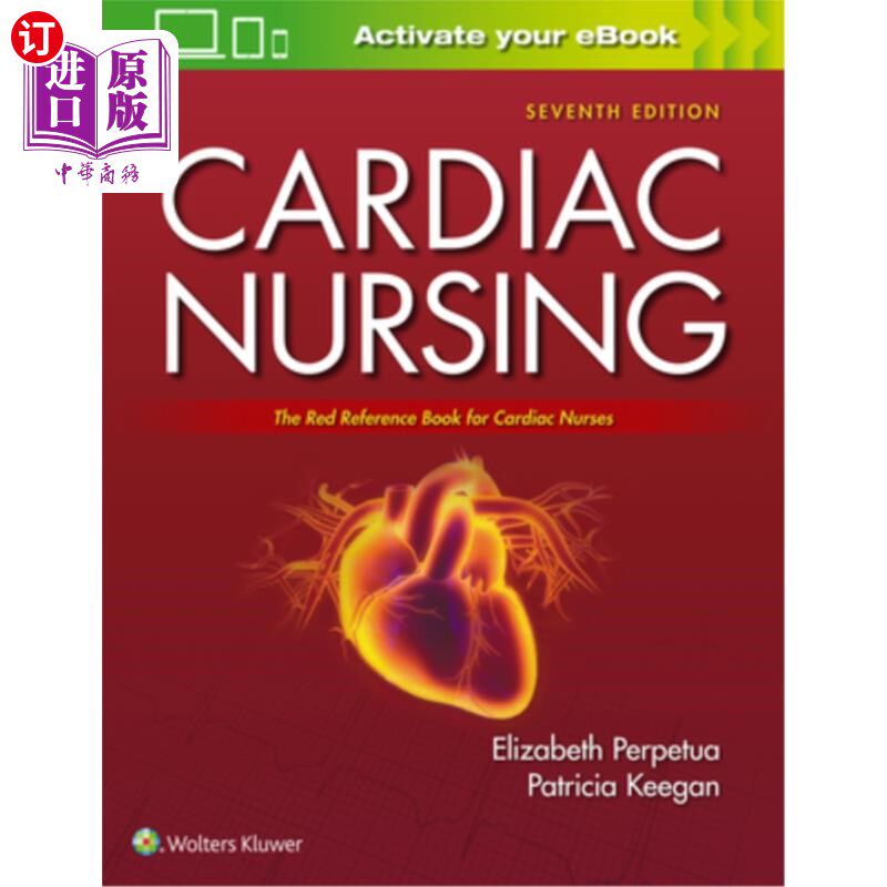 海外直订医药图书Cardiac Nursing: The Red Reference Book for Cardiac Nurses 心脏护理