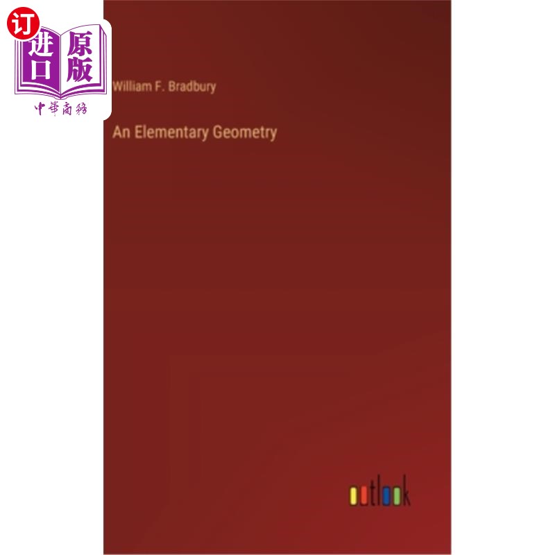 海外直订An Elementary Geometry 初等几何