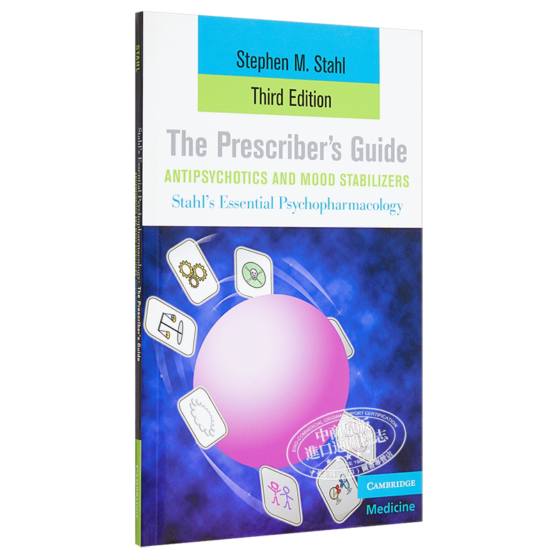 现货 The Prescriber's Guide 英文原版 处方指南:抗精神病药物和情绪稳定剂 Stephen M. Stahl【中商原版】