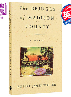 廊桥遗梦 英文原版 The Bridges of Madison County Waller【中商原版】