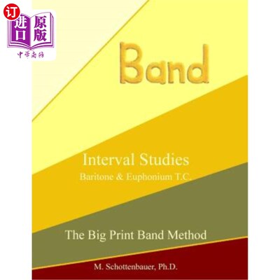 海外直订Interval Studies: Baritone & Euphonium T.C. 音程研究:男中音和低音
