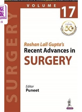 海外直订医药图书Roshan Lall Gupta's Recent Advances in Surgery 罗山·拉尔·古普塔的外科最新进展