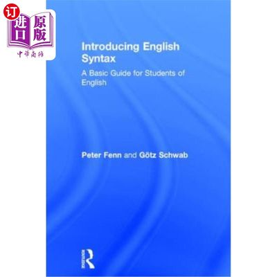 海外直订Introducing English Syntax: A Basic Guide for Students of English 介绍英语语法：英语专业学生的基本指南