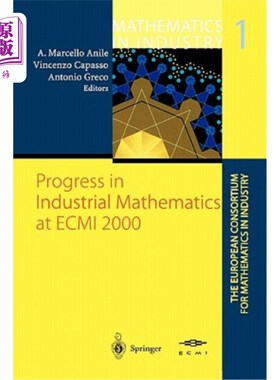海外直订Progress in Industrial Mathematics at Ecmi 2000 工业数学在Ecmi 2000的进展