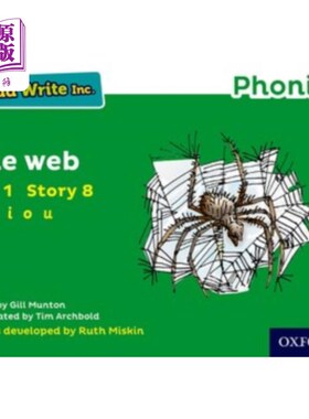 海外直订Read Write Inc. Phonics: Green Set 1 Storybook 8... Read Write公司自然拼读:绿色套装1故事书8