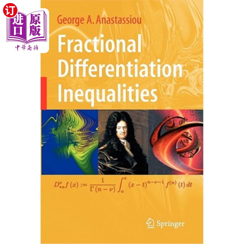 海外直订Fractional Differentiation Inequalities 分数微分不等式