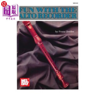 Alto 用Alto录音机玩得很开心 Mel 梅尔·贝 Recorder the with Fun Bay 海外直订Mel