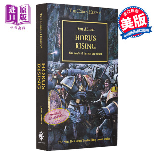 科幻 荷鲁斯之乱系列小说1 Horus The 预售 01Horus Abnett 流行 Dan 荷鲁斯崛起 英文原版 Rising 中商原版 Heresy 战锤40K