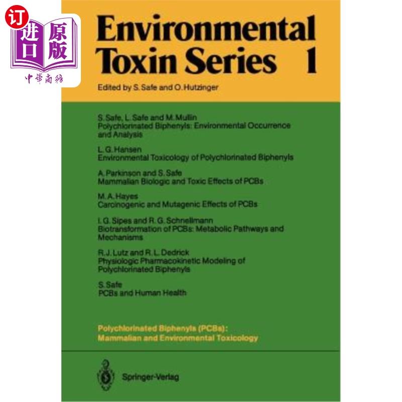 海外直订Polychlorinated Biphenyls (Pcbs): Mammalian and Environmental Toxicology 多氯联苯:哺乳动物和环境毒理学