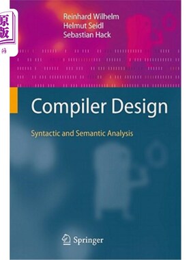 海外直订Compiler Design: Syntactic and Semantic Analysis 编译器设计：句法和语义分析