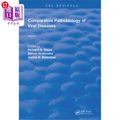 海外直订Comparative Pathobiology of Viral Diseases 病毒性疾病的比较病理生物学