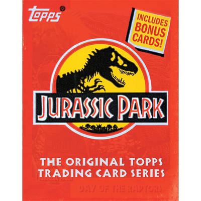 Jurassic Park 进口艺术 侏罗纪公园：原创 TOPPS 交易卡系列【中商原版】