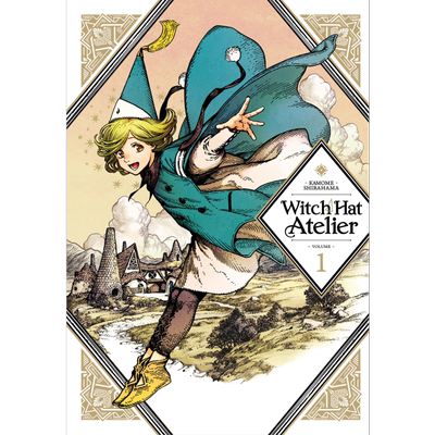 现货 漫画 Witch Hat Atelier 1-4 尖帽子魔法工房 1-4 英文原版 平装 Shirahama【中商原版】