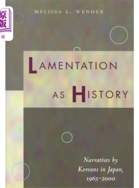 海外直订Lamentation as History 悲叹成为历史