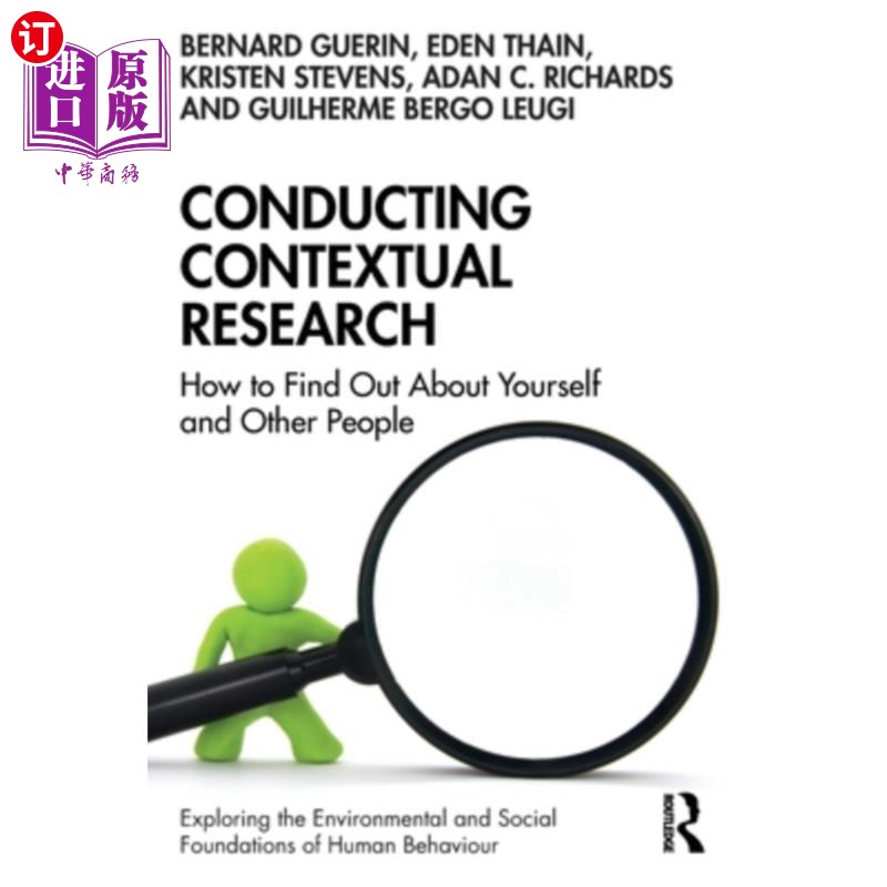 海外直订Conducting Contextual Research: How to Find Out About Yourself and Other People 进行情境研究：如何了解自己