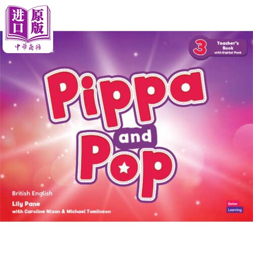 Pippa and Pop Level 3 Teacher's Book 剑桥幼儿英语教师用书级别3 学龄前儿童幼教启蒙识字算术 含电子资源【中商原版】