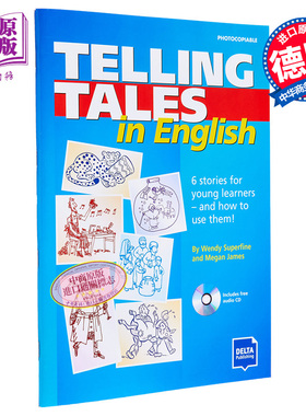 Telling Tales in English Book with photocopiable activites用英语讲故事 附有可复印的活动材料 英文原版进口【中商原版?