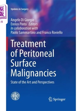 海外直订医药图书Treatment of Peritoneal Surface Malignancies 腹膜表面恶性肿瘤的治疗