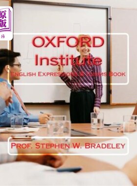 海外直订OXFORD Institute: English Expressions & Idioms Book 牛津学院：英语表达与习语手册