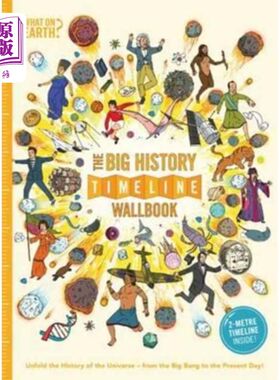 海外直订Big History Timeline Wallbook 大历史时间轴Wallbook