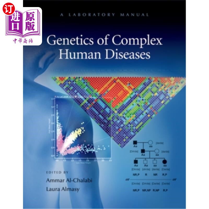 海外直订医药图书Genetics of Complex Human Diseases: A Laboratory Manual 复杂人类疾病遗传学:实验室手册