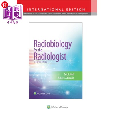 海外直订医药图书Radiobiology for the Radiologist 放射学家的放射生物学