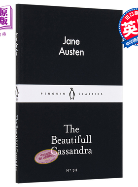 现货 LBS 33 The Beautifull Cassandra 英文原版 小黑书 33 简 奥斯汀 漂亮的卡桑德拉 Jane Austen【中商原版】