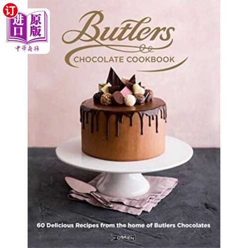 海外直订Butlers Chocolate Cookbook 管家巧克力食谱