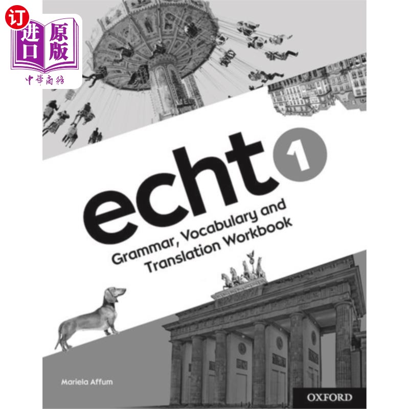 海外直订Echt 1 Workbook (pack of 8) Echt 1工作簿(8个装)