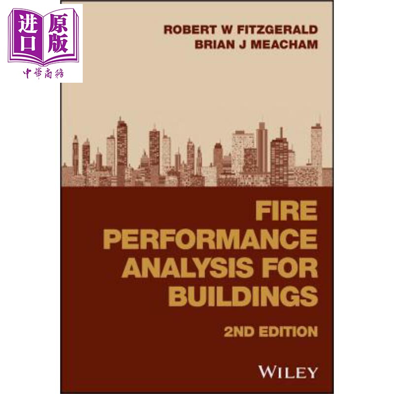 现货 Fire Performance Analysis For Buildings, 2E【中商原版】