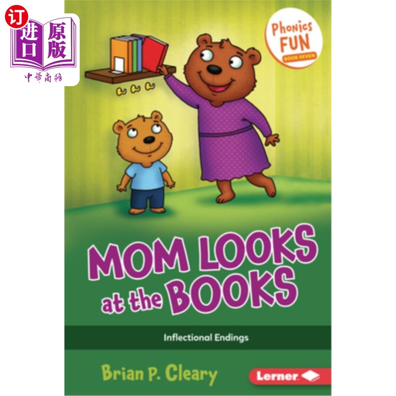 海外直订Mom Looks at the Books: Inflectional Endings 妈妈看书:屈折词尾