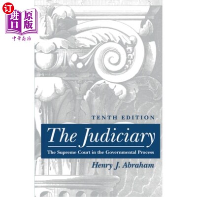 海外直订医药图书The Judiciary: Tenth Edition 司法机构:第十版