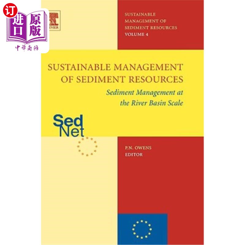海外直订Sediment Management at the River Basin Scale 流域尺度下的泥沙管理