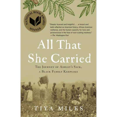 现货 她所携带的一切 阿什莉的口袋之旅 一个黑人家庭的纪念品 All That She Carried Tiya Miles 英文原版【中商原版】