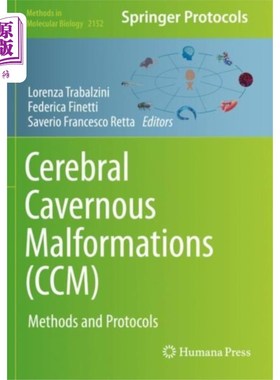 海外直订医药图书Cerebral Cavernous Malformations (CCM) 脑海绵畸形(CCM)