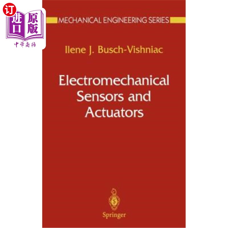海外直订Electromechanical Sensors and Actuators 机电传感器和执行器