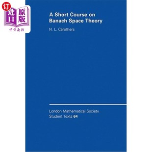 Course Banach Space 巴纳赫空间理论短训 海外直订A Theory Short