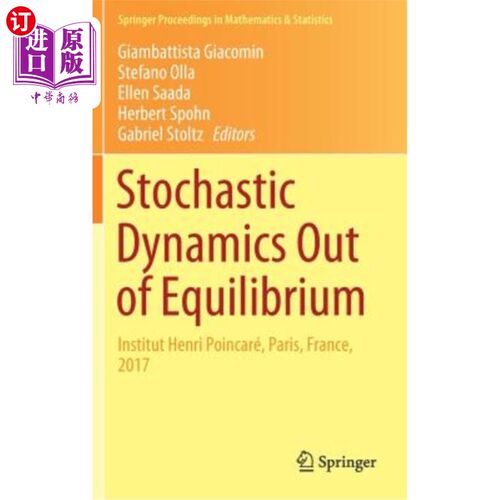 海外直订Stochastic Dynamics Out of Equilibrium: Institut Henri Poincaré, Paris, France,  脱离平衡的随机动力学:亨利
