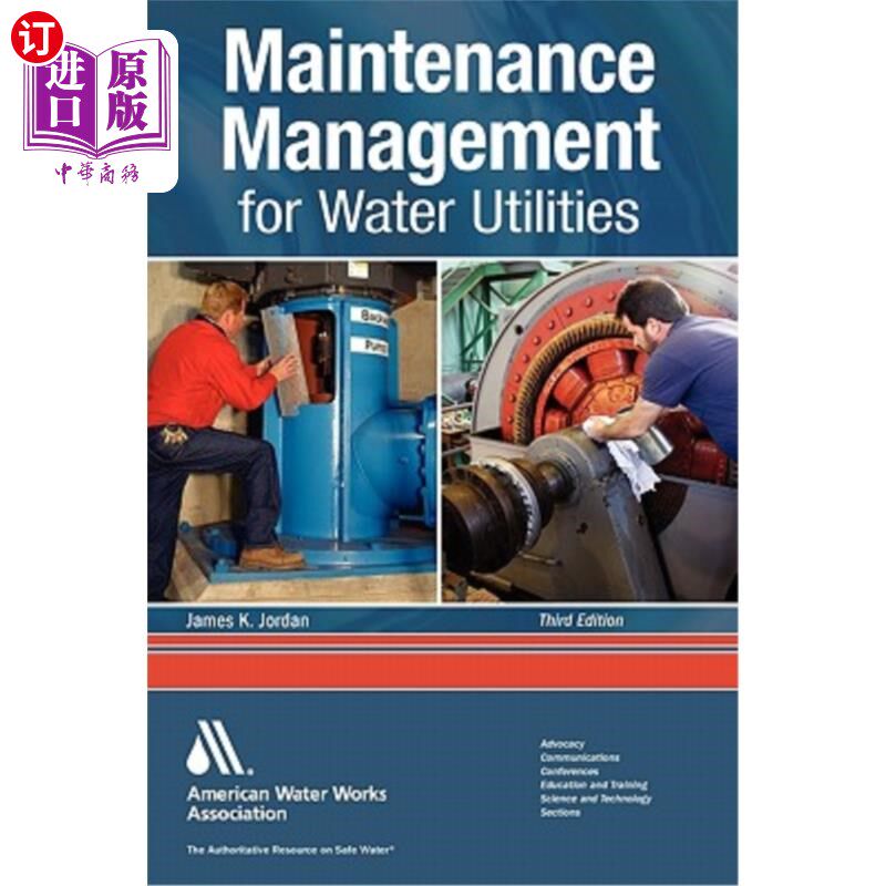 海外直订Maintenance Management for Water Utilities 水电设施维护管理