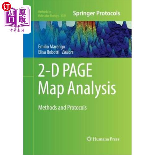 海外直订2-D Page Map Analysis: Methods and Protocols 二维页面地图分析：方法和协议