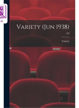 海外直订Variety (Jun 1938); 130 品种(1938年6月);130