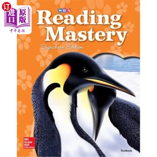 海外直订Reading Mastery Reading/Literature Strand Transition Grade 1-2, Textbook 阅读/文学链转换1-2年级教材
