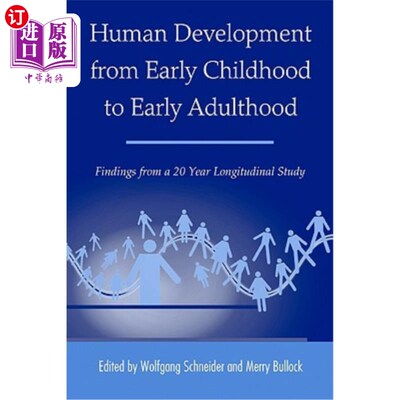 海外直订Human Development from Early Childhood to Early Adulthood: Findings from a 20 Ye 从儿童早期到成年早期的人类