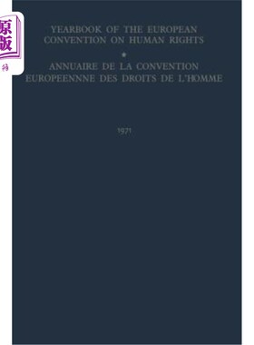 海外直订Yearbook of the European Convention on Human Rights / Annuaire Dela Convention E 《欧洲人权公约年鉴》/《欧