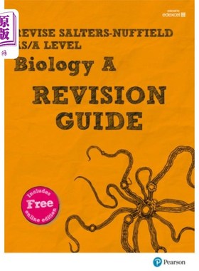 海外直订Pearson REVISE Salters Nuffield AS/A Level Biolo... Pearson Revision Salters Nuffield AS/A