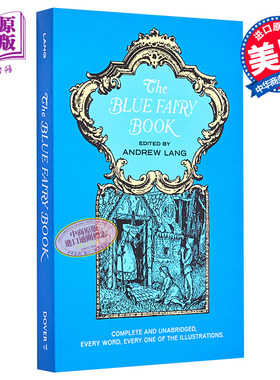 朗格蓝色童话 英文原版 The Blue Fairy Book 童话 外国文学 安德鲁 朗格 Andrew Lang【中商原版】