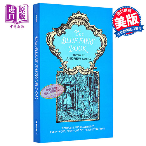 朗格蓝色童话 英文原版 The Blue Fairy Book 童话 外国文学 安德鲁 朗格 Andrew Lang【中商原版】